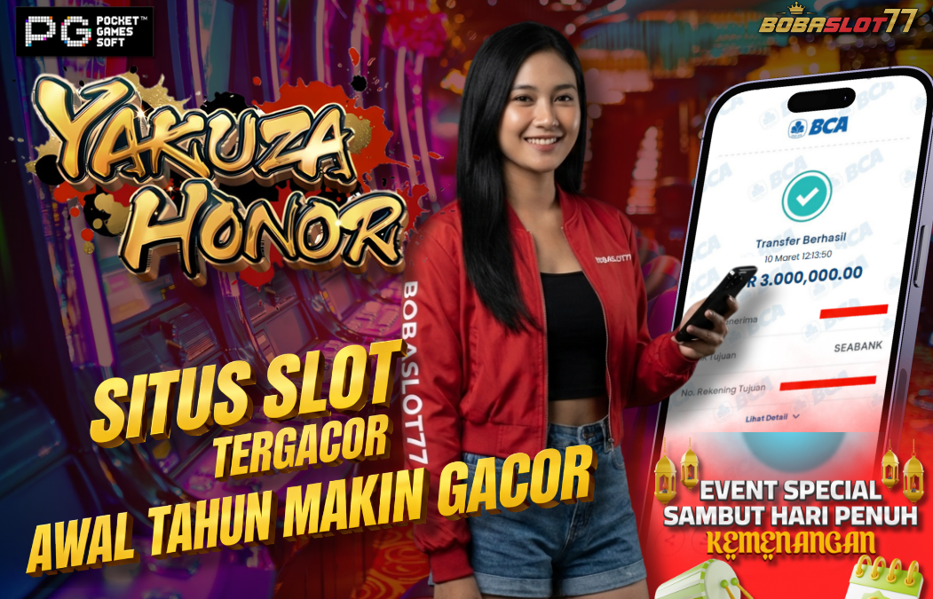 Selamat kepada user id : mah**ng2 Wede Rp 3.000.000 di Game YAKUZA HONOR PG SOFT Cair Gk Sampe 1 Menit! Menang Mudah di Bobaslot77
